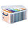 Plastic Storage Box 48 Litre Stackable Clear Really Useful Additional Image 2