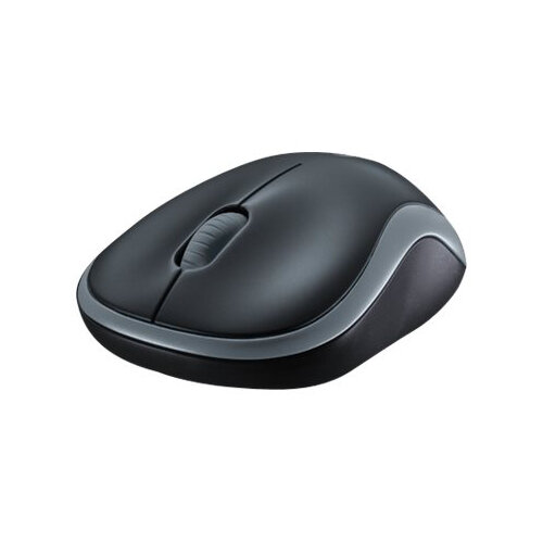 Logitech Wireless Computer Mouse M185 - Swift Grey 2.4 GHz Fast Data Transmission Comfy, Contoured Shape with On/Off Switch and Smart Sleep Mode