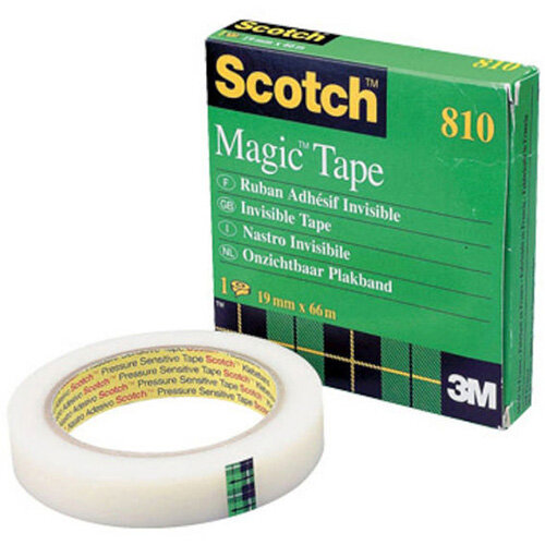 Scotch Magic Invisible Tape, 25 mm x 66 m, 1 Roll/Pack