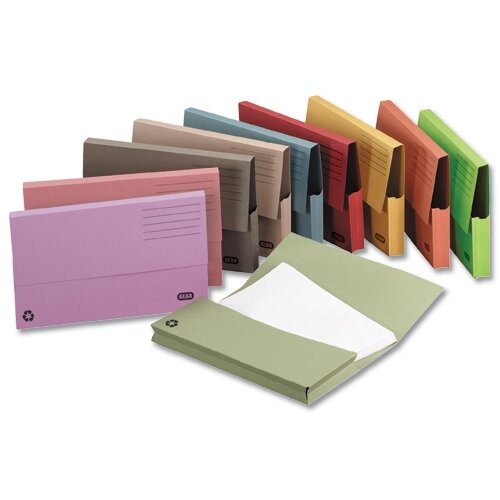 Document Wallet A4 Assorted Pack 50 5 Star