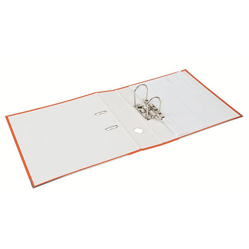 5 Star Office A4 Lever Arch File 70mm Orange Pack of 10