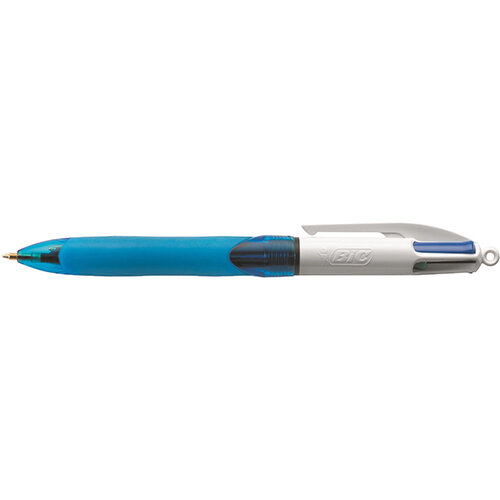 Bic 4 Colour Comfort Grip Ball Pen Pack of 12 8871361