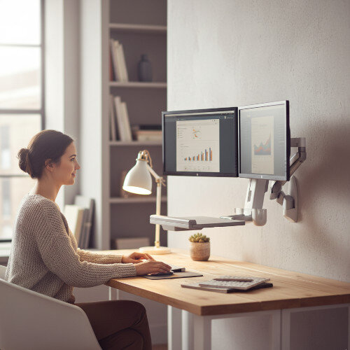 Amer AMR2AWS desktop sit-stand workplace
