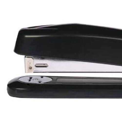 Q-Connect Stapler Plastic Full Strip Black