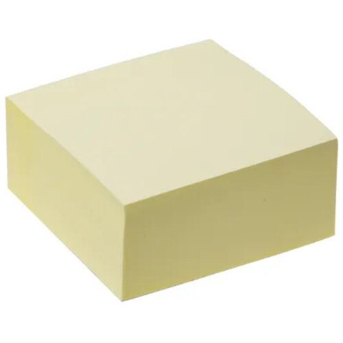 Q Connect Quick Note Cube 76x76mm 400 Sheets Yellow KF01346