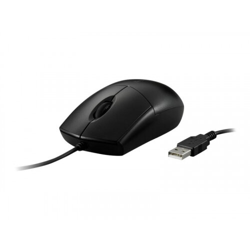 Kensington Pro Fit Washable Wired Mouse - Mouse - right and left-handed - optical - 3 buttons - wired - USB