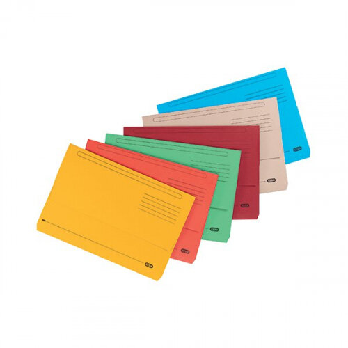 Elba Strongline FC Document Wallets Assorted PK10 400099327