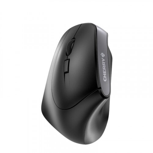 Cherry MW 4500 USB Wireless Vertical Mouse Left Hand 6 Buttons Scroll Wheel Black JW-4550