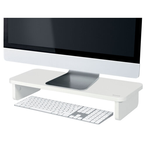 Leitz Ergo Monitor Stand 560x80x210mm White 64340001