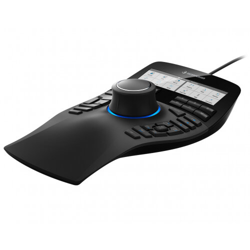 3Dconnexion SpaceMouse Enterprise Kit 2 mouse Office Ambidextrous RF Wireless + USB Type-A 6DoF