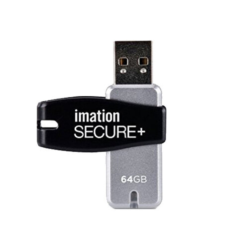 Imation Secure Plus Hardware Encrypted 64GB Memory Stick USB 2.0 Hunt