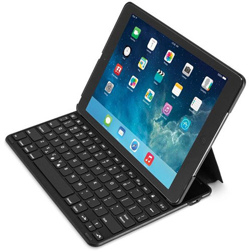 Kensington KeyFolio Thin X2 Plus Backlit Keyboard Case for iPad Air