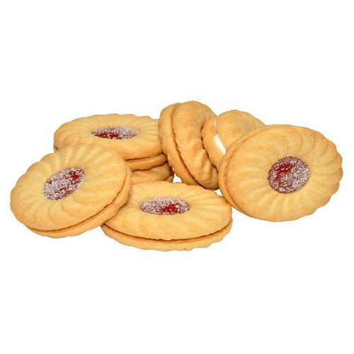 Fox's Biscuits Jam and Cream Rings Real Raspberry Pack 1 Ref A07891