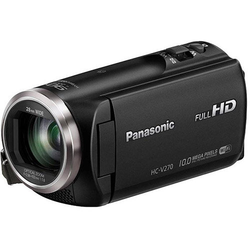 Panasonic HC-V270 (2.51MP) Camcorder 50x Optical Zoom 2.7 inch LCD  