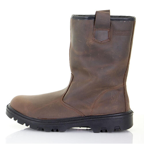 Click Footwear Sherpa Rigger Safety Work Boots Dual Density PU/Rubber