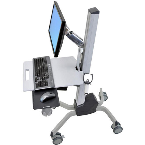 Ergotron NeoFlex LCD Cart Cart for LCD display / keyboard / mouse / bar code scanner / CPU