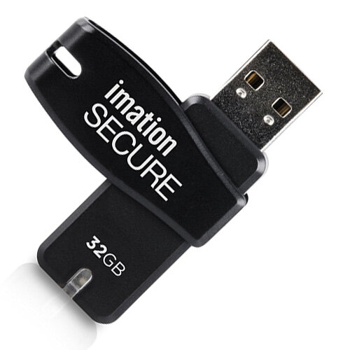 Imation Secure Plus Software Encrypted 32GB Memory Stick USB 2.0 Hunt