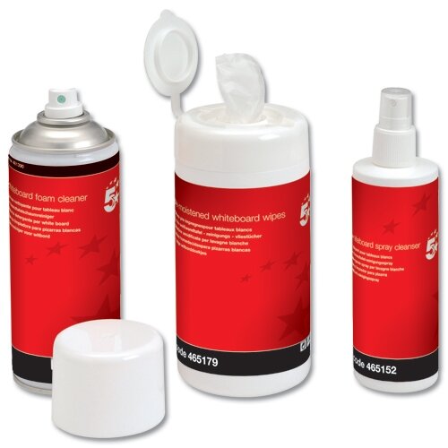 Whiteboard Cleaning Spray 250ml 5 Star Hunt Office UK