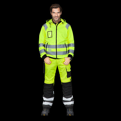 snickers hi vis fleece