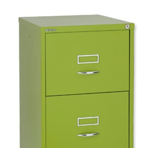 Bisley GLO BS3C Filing 3Drawer H1016mm Green BS3C Lime Hunt Office UK