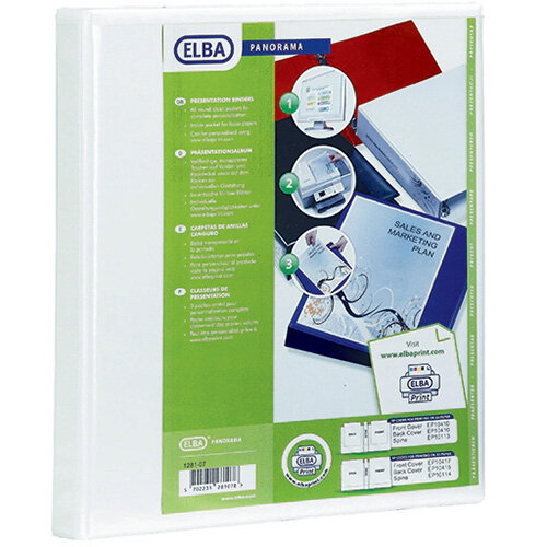 Elba A4 4 D Ring Binder 65mm Capacity 90mm Spine | KUWAIT