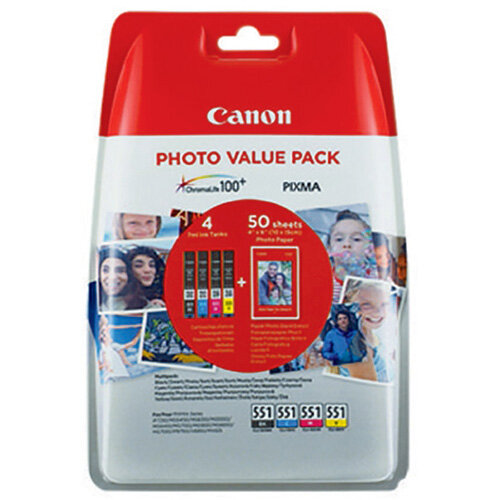 Acquistare Confezione Multipla Di Cartucce D'inchiostro A Resa Elevata Per Foto Canon Cli 551xl Bk C M Y - Foto 13