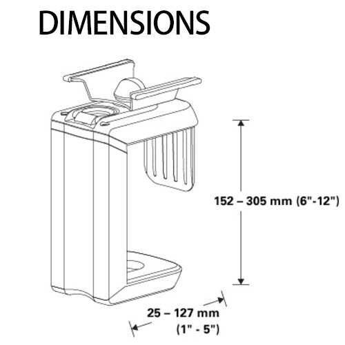 Humanscale CPU200 CPU Holder - Hunt Office UK