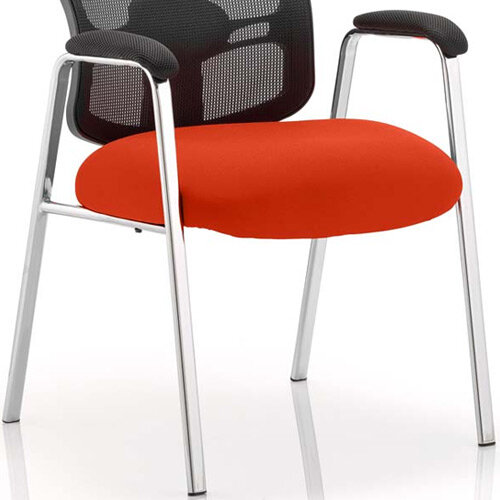 Portland Boardroom & Visitor Chair Pimento Rustic Orange Hunt Office UK