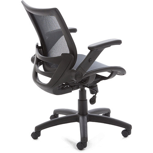 Office chair foldable deals arms