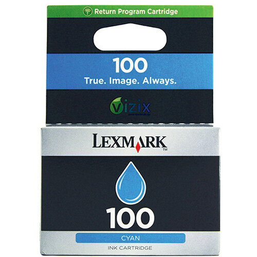 Lexmark No 100 Cyan Ink Cartridge Return Program 14N0900E Hunt Office UK