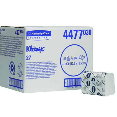 Kleenex Toilet Paper Bulk Pack Dispenser Tissue Refills 2Ply 260