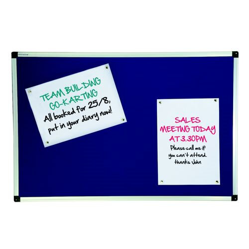 Ideal 365 | Q-connect aluminium frame non magnetic whiteboard 1200x900mm