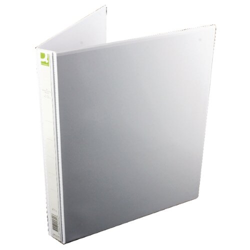 QConnect Presentation 4DRing Binder 16mm A4 White Hunt Office UK