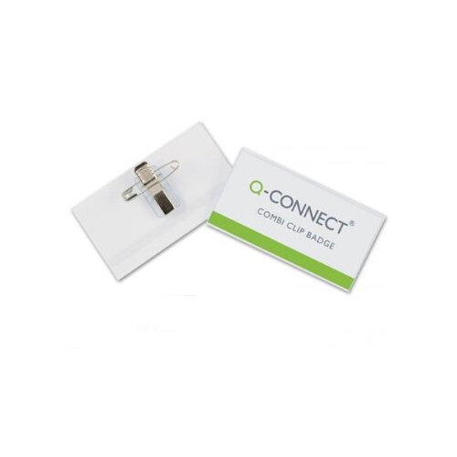 Lot De 50 Étuis Pour Carte D'Identité 54 X 90 Mm - Transparent, Plastique - Q-Connect KF01567