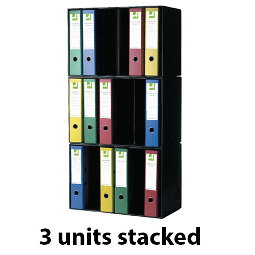 QConnect Lever Arch File Module Black Pack of 1 Hunt Office UK