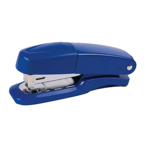 QConnect Metal Stapler Half Strip Blue Hunt Office UK