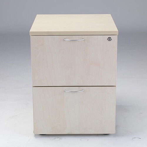 Jemini 2 Drawer Filing Cabinet Maple Kf71957 Huntoffice Co Uk