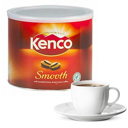 Kenco Really Smooth Freeze Dried Instant Coffee 750g Tin Pack of 1