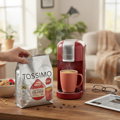 Tassimo T-Discs Kenco Americano Grande Coffee 16x5 Sleeves (Pack