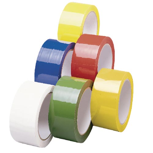 Yellow Polypropylene Packing Tape 50mm x 66m Pack of 6 Hunt Office UK
