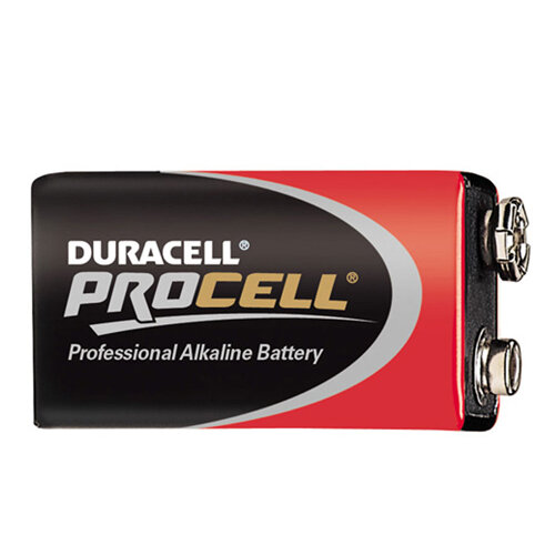 PP3 9v Duracell Procell Batteries Pack of 10 Hunt Office UK
