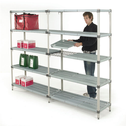 Metromax Q Adjustable Polymer Shelving System Hunt Office UK