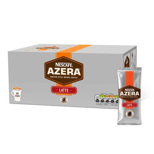 Nescafe Azera Latte Instant Coffee Sachets, Just Add Hot Boiled Water