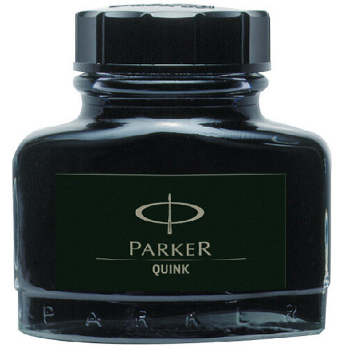 Parker Quink Ink Bottle Black Permanent 57ml S0037460 Hunt Office UK