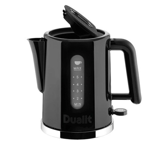 Dualit 1.5L Studio Cordless Jug Kettle Black DA7212 Hunt Office UK