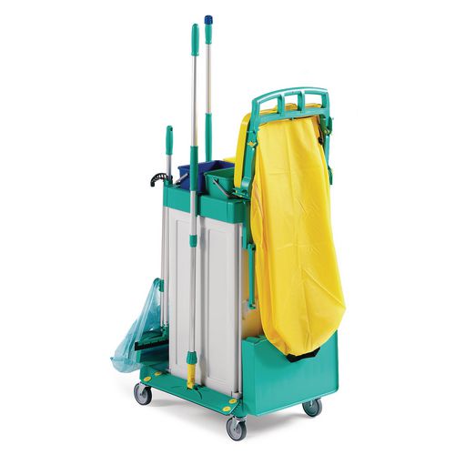 Multi Purpose Cleaning Trolley Hunt Office UK
