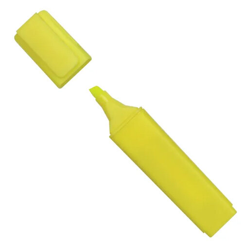 HiGlo Highlighter Pens Yellow Pack 10 WX01111 Hunt Office UK