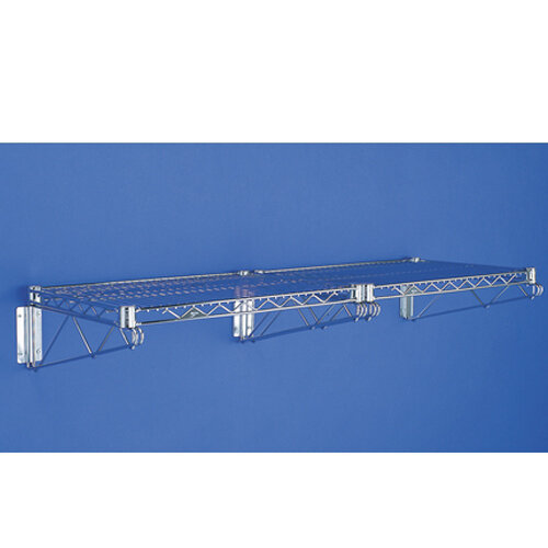 Wall Mounted Fixed & Adjustable Wire Shelving Hunt Office UK