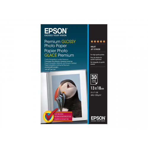 Epson Premium Glossy Photo Paper Glossy 130 x 180 mm 255 g/m²