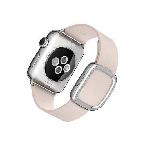 Apple Watch Original - 38 mm - stainless steel - smart watch with modern buckle - leather - soft 